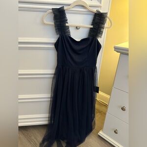 NWT Lulus Women’s Navy Blue Dress Sleeveless Size Small NEW
